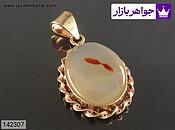 مدال عقیق یمنی زنانه_142307