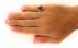 انگشتر عقیق یمنی ابروبادی زیبا دست ساز-8