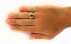 انگشتر زبرجد و یاقوت آفریقایی سرخ یی فاخر مردانه دست ساز-8