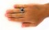 انگشتر یاقوت آفریقایی کبود سرخ طرح دورچنگ مردانه دست ساز-8