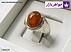 انگشتر عقیق یمنی جذاب مردانه دست ساز-5
