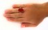 انگشتر عقیق یمنی قرمز فاخر هنرمندانه مردانه دست ساز [حسین منی و انا من حسین]-8