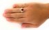 انگشتر عقیق یمنی قرمز رکاب سنتی مردانه دست ساز-8