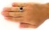 انگشتر عقیق یمنی قرمز ابروبادی مردانه دست ساز-7
