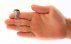 انگشتر عقیق یمنی قرمز درشت قلم زنی فاخر مردانه دست ساز-8