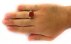 انگشتر عقیق یمنی قرمز فاخر یاعلی مدد مردانه دست ساز [یا علی مدد]-8