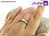 حلقه ازدواج نقره زنانه حلقه ازدواج جذاب زنانه-6
