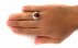 انگشتر عقیق یمنی قرمز درشت خوش رنگ مردانه دست ساز-8