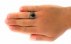 انگشتر عقیق سیاه طرح ورساچه مردانه-8