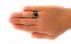 انگشتر عقیق سیاه دورچنگ جذاب مردانه-8