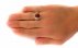 انگشتر عقیق یمنی قرمز خوش رنگ تراش قدیم مردانه دست ساز-8