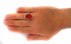 انگشتر عقیق یمنی قرمز یا رازق منْ یشاء بغیْر حساب مردانه دست ساز [یا رازق منْ یشاء بغیْر حساب‏]-8