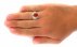 انگشتر فیروزه و عقیق یمنی خوش رنگ مردانه دست ساز-8