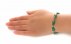 دستبند عقیق سبز فاخر طرح فاخر زنانه-7