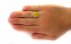 انگشتر عقیق زرد حرز دار مردانه-8