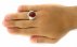 انگشتر عقیق یمنی سرخ زیبا فاخر مردانه دست ساز-8