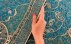 ترمه رومیزی بزرگ خوش رنگ دست ساز-6