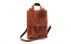 کیف چرم طبیعی قهوه ای روشن طرح ابر وبادی دستی یا دوشی اسپرت-2