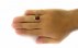 انگشتر عقیق یمنی قرمز سرخ خوش رنگ مردانه دست ساز-7
