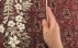 ترمه رومیزی سایز بزرگ طرح خاتون دست ساز-6