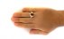 انگشتر عقیق یمنی قرمز سرخ طرح صابر مردانه دست ساز-8