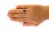 انگشتر عقیق یمنی قرمز سرخ طرح شایان مردانه دست ساز-8