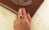 انگشتر عقیق یمنی قرمز خوش رنگ طرح ستاره زنانه-8