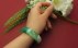 دستبند عقیق سبز زنانه-6