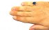 انگشتر یاقوت کبود یی مرغوب مردانه-4