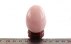 تندیس کوارتز صورتی تخم مرغی پایه دار جذاب-5