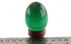 تندیس چشم گربه سبز تخم مرغی با پایه چوبی-5