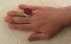 انگشتر عقیق یمنی قرمز باشکوه کم نظیر مذهبی مردانه دست ساز [حسبنا الله و نعم الوکیل نعم المولی و نعم النصیر]-7