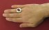 انگشتر عقیق یمنی قرمز طرح کوروش مردانه دست ساز-7