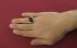 انگشتر عقیق یمنی قرمز درشت مردانه دست ساز [صلوات]-7