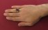 انگشتر عقیق یمنی خوش رنگ مردانه دست ساز-7