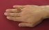 انگشتر عقیق یمنی نارنجی درشت مردانه دست ساز [منم گدای فاطمه]-7