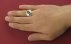 انگشتر زبرجد خوش رنگ شاهانه مردانه دست ساز-6