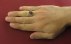 انگشتر عقیق قرمز طرح دورچنگ مردانه-6
