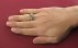 انگشتر زمرد مرغوب دور مردانه دست ساز با برلیان اصل-6