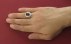 انگشتر یاقوت قرمز گارنت اشرافی مردانه دست ساز-7