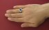انگشتر یاقوت کبود اشرافی مردانه دست ساز-7