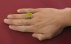 انگشتر عقیق زرد درشت مردانه-5