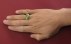 انگشتر زبرجد مرغوب خوش رنگ مردانه-7