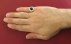 انگشتر اپال اپال آتشی دور مردانه دست ساز با برلیان اصل-6