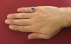 انگشتر یاقوت کبود خوش رنگ مرغوب مردانه دست ساز-7