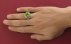 انگشتر زبرجد مرغوب سلطنتی مردانه دست ساز-7