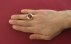 انگشتر عقیق یمنی قرمز مرغوب خوش رنگ مردانه دست ساز-6