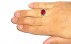 انگشتر یاقوت قرمز سرخ یی دست ساز مردانه دست ساز-8