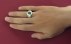 انگشتر زمرد هندی مرغوب سلطنتی مردانه دست ساز-7