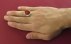انگشتر عقیق یمنی قرمز ابروبادی درشت مردانه دست ساز-5